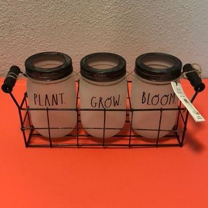 Rae Dunn Mason Jar Set